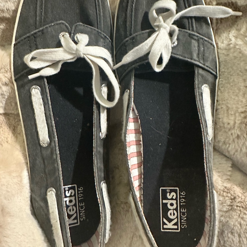 Keds Black/Gray Shoes